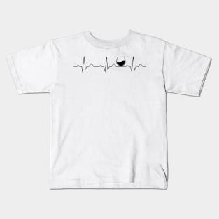 Wine Heartbeat Kids T-Shirt